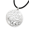 Sterling Silver Round Cord Necklace chain