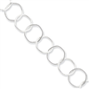 Sterling Silver Fancy Link Necklace chain