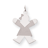 Sterling Silver Joy Kid Charm