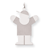 Sterling Silver Love Kid Charm