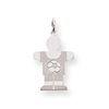 Sterling Silver Kid Charm