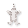 Sterling Silver Kid Charm