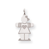 Sterling Silver Kid Charm