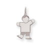 Sterling Silver Kid Charm