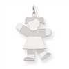 Sterling Silver Kid Charm