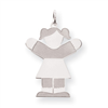 Sterling Silver Kid Charm