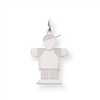 Sterling Silver Kid Charm