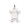 Sterling Silver Kid Charm