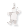 Sterling Silver Kid Charm