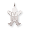 Sterling Silver Kid Charm