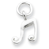 Sterling Silver Music Note Charm