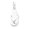 Sterling Silver Flip Flop Charm