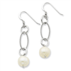 Sterling Silver Freshwater Cultured Pearl Earrings