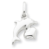 Sterling Silver Dolphin Pendant