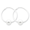Sterling Silver Hoop Earrings