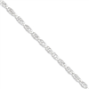 Sterling Silver 4mm Loose Rope Chain