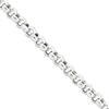 Sterling Silver 9.5mm Rolo Chain