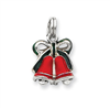 Sterling Silver Enamel Bells Charm