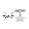 Sterling Silver Star Cuff Links
