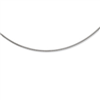 Sterling Silver 2mm Round Cubetto Necklace w/ 2" extender chain