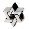 Sterling Silver Reflections Star of David Bead