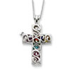Sterling Silver Promises of The Rainbow 18in Necklace