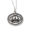 Sterling Silver Antiqued Keep Shining, Keep Reaching 18in Necklace""