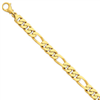 14k 9.2mm Polished Fancy Link Bracelet