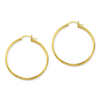 14k Polished Hoop Earring