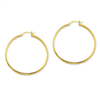14k Polished Hoop Earring