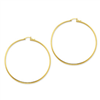 14k Polished Hoop Earring