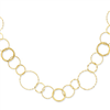 14K Yellow Combo Circle Chain