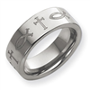 Dura Tungsten Flat 8mm Polished Band ring