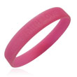 Official Breast Cancer Awareness "Hope Faith Love" Wristband