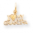 10k I Love My Grandpa Charm