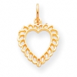 10k Heart Charm
