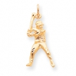 10k BASEBALL CHARM