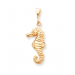 10k SEA HORSE CHARM