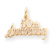 10k 50th Anniversary Charm