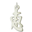 Sterling Silver "Blessing" Kanji Chinese Symbol Charm