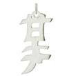 Sterling Silver "Sweet Sixteen" Kanji Chinese Symbol Charm