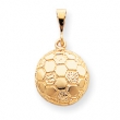 10k SOCCER BALL CHARM