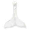 Sterling Silver Whale Tail Pendant
