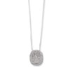 Sterling Silver & CZ Polished Necklace chain