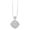 Sterling Silver & CZ Fancy Polished Necklace chain