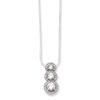 Sterling Silver & CZ Polished Necklace chain