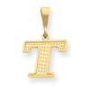 14k Initial T Charm