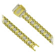 18K Two-Tone Gold Fancy Bersani Bracelet