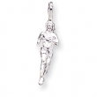 Sterling Silver Runner Pendant