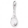 Sterling Silver Tennis Rackets Charm